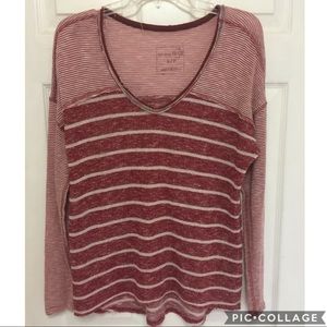 Free People We The Free Striped Blouse Sz S